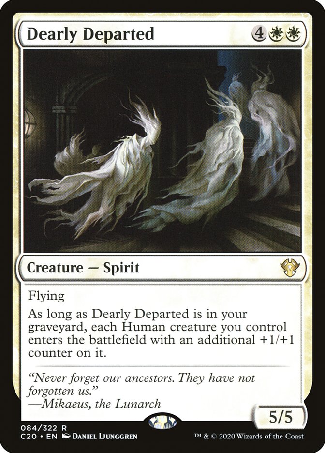 Dearly Departed [Commander 2020] | Dumpster Cat Games