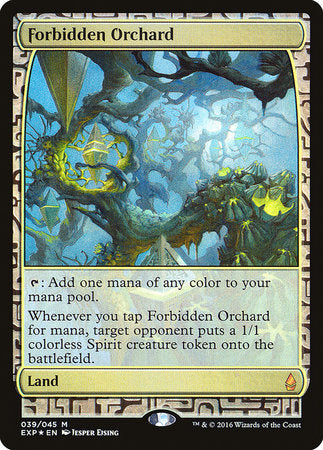Forbidden Orchard [Zendikar Expeditions] | Dumpster Cat Games