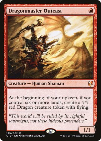 Dragonmaster Outcast [Commander 2019] | Dumpster Cat Games