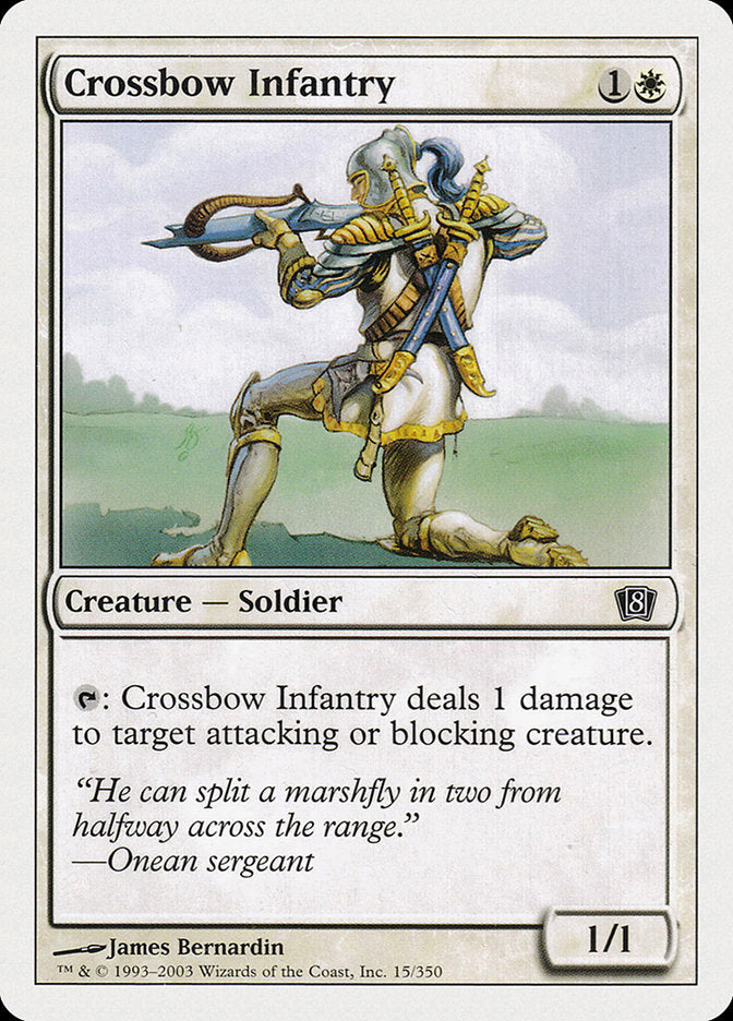 Crossbow Infantry [Eighth Edition] | Dumpster Cat Games