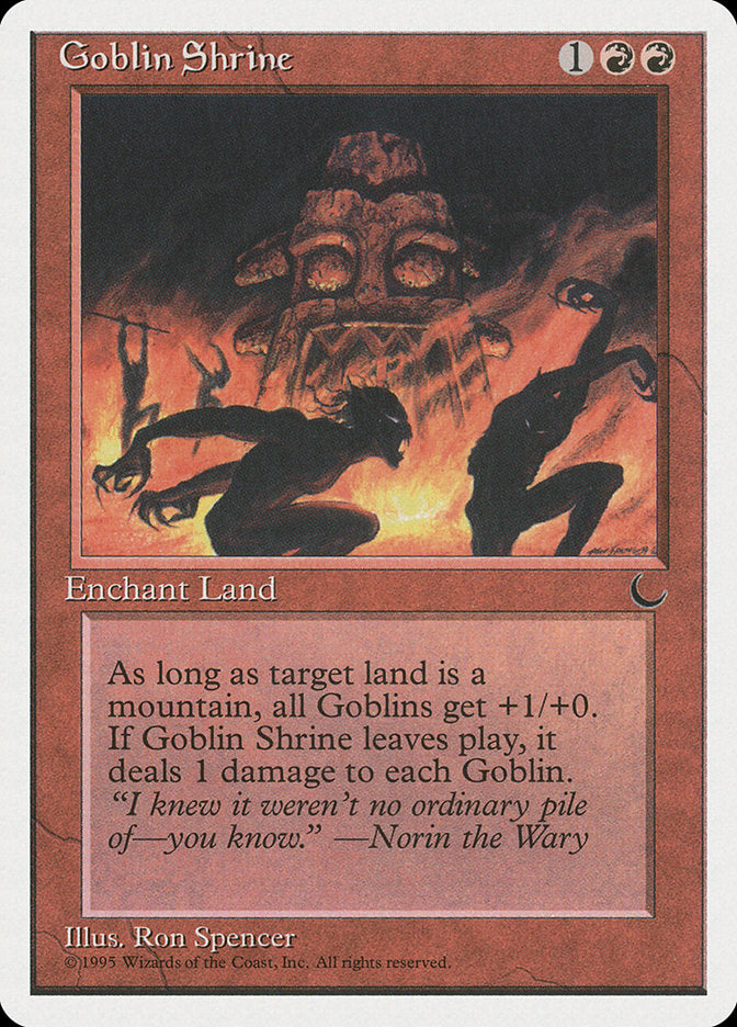 Goblin Shrine [Chronicles] | Dumpster Cat Games