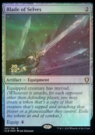 Blade of Selves [Commander Legends: Battle for Baldur's Gate Prerelease Promos] | Dumpster Cat Games
