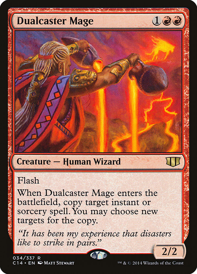 Dualcaster Mage [Commander 2014] | Dumpster Cat Games