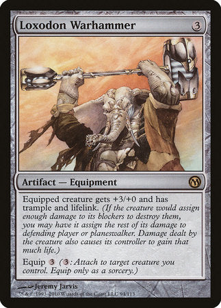 Loxodon Warhammer [Duels of the Planeswalkers] | Dumpster Cat Games