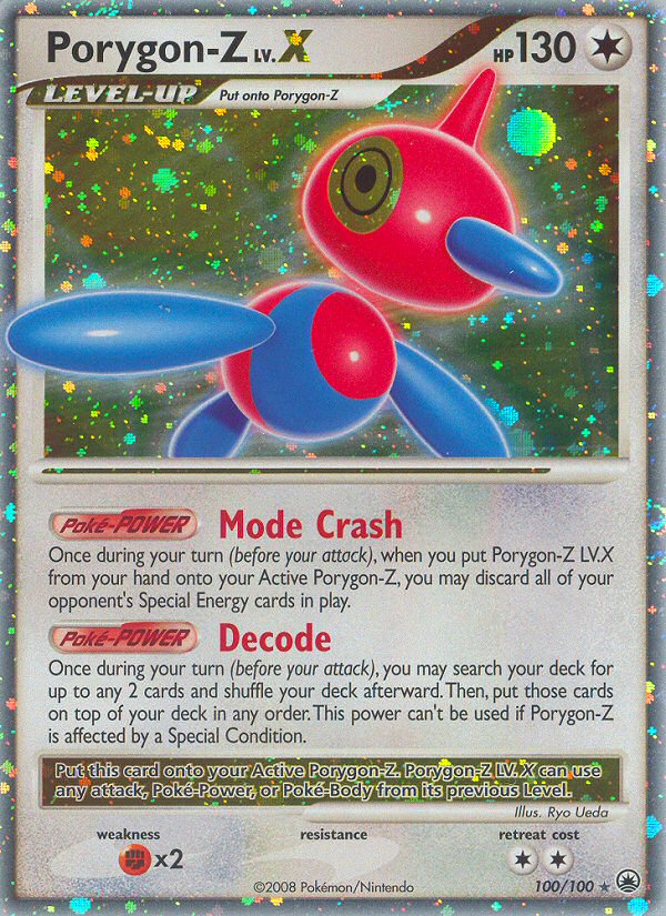 Porygon-Z LV.X (100/100) [Diamond & Pearl: Majestic Dawn] | Dumpster Cat Games