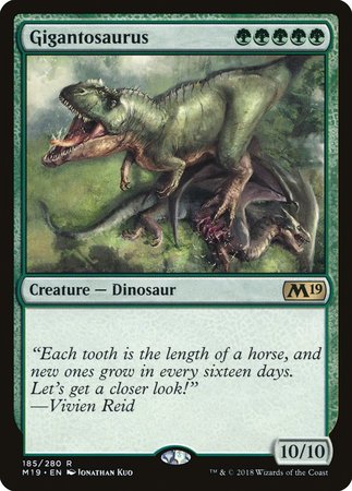 Gigantosaurus [Core Set 2019] | Dumpster Cat Games