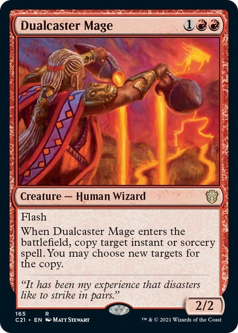 Dualcaster Mage [Commander 2021] | Dumpster Cat Games