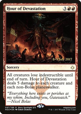 Hour of Devastation [Hour of Devastation Promos] | Dumpster Cat Games