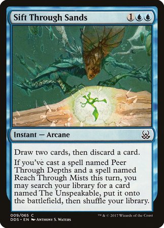 Sift Through Sands [Duel Decks: Mind vs. Might] | Dumpster Cat Games