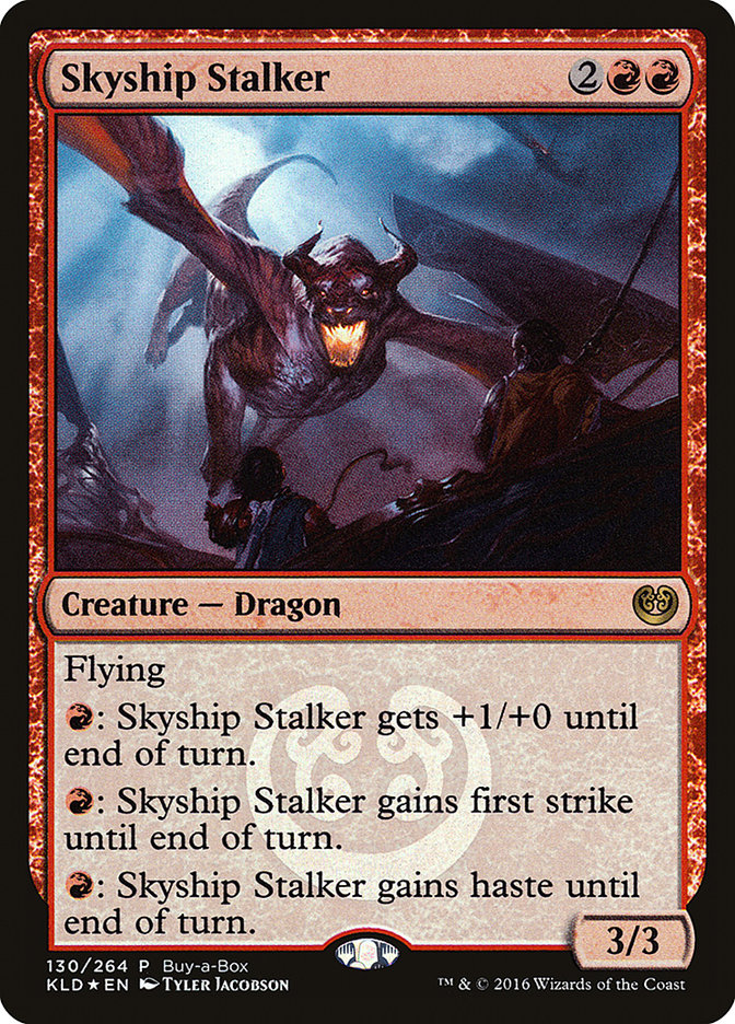 Skyship Stalker (Buy-A-Box) [Kaladesh Promos] | Dumpster Cat Games