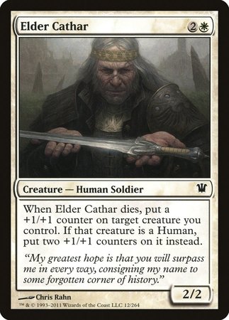 Elder Cathar [Innistrad] | Dumpster Cat Games