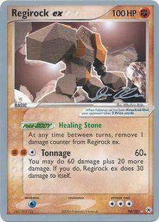 Regirock ex (98/101) (Mewtrick - Jason Klaczynski) [World Championships 2006] | Dumpster Cat Games