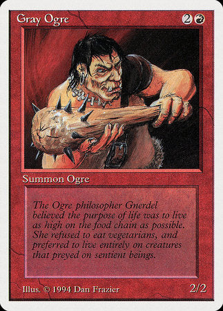 Gray Ogre [Summer Magic / Edgar] | Dumpster Cat Games
