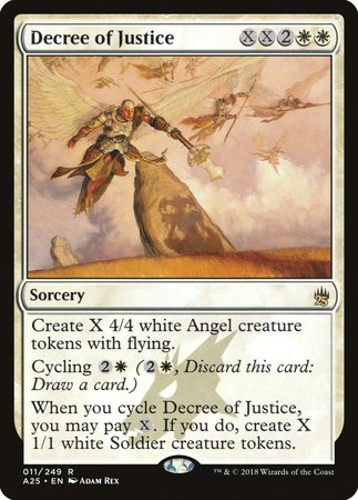 Decree of Justice [Masters 25] | Dumpster Cat Games