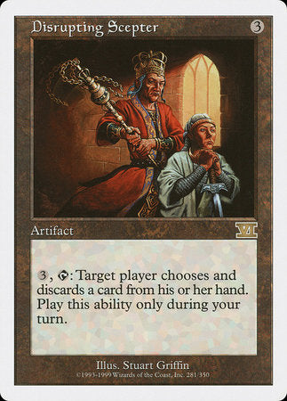 Disrupting Scepter [Classic Sixth Edition] | Dumpster Cat Games
