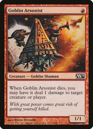 Goblin Arsonist [Magic 2012] | Dumpster Cat Games