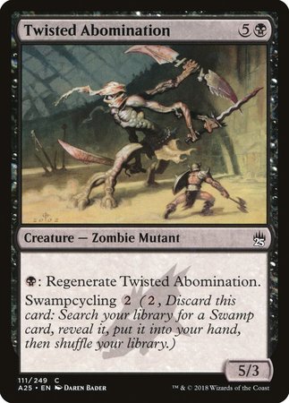 Twisted Abomination [Masters 25] | Dumpster Cat Games