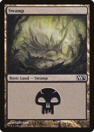 Swamp (238) [Magic 2012] | Dumpster Cat Games