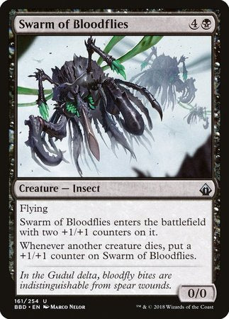 Swarm of Bloodflies [Battlebond] | Dumpster Cat Games