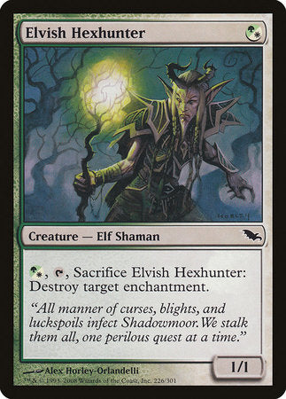 Elvish Hexhunter [Shadowmoor] | Dumpster Cat Games