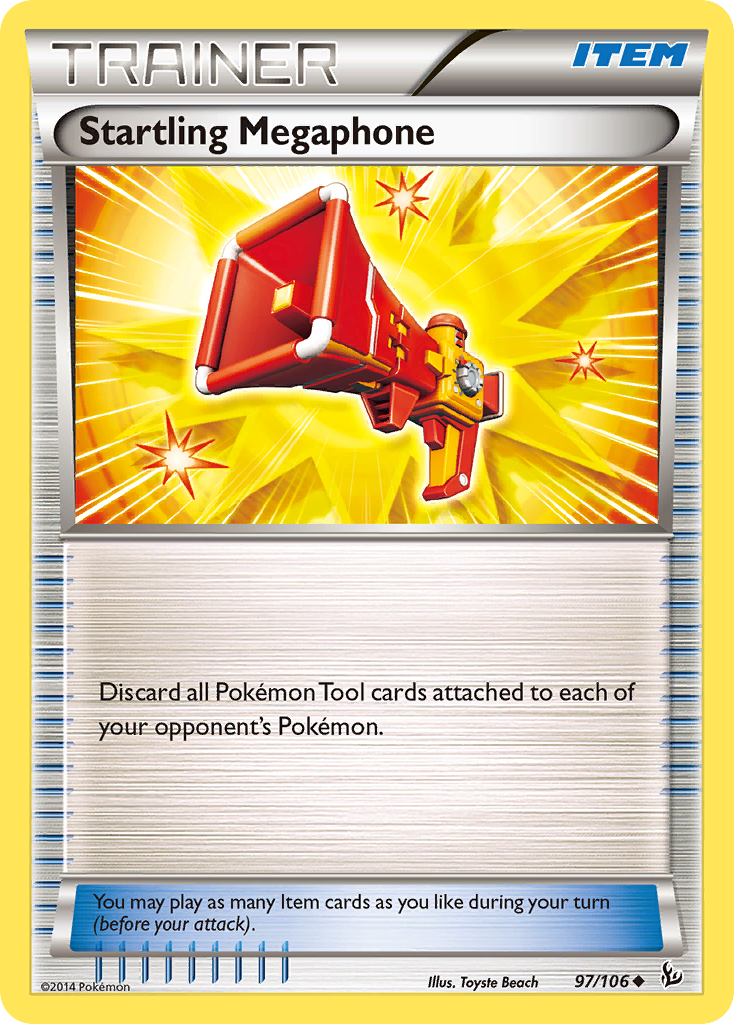 Startling Megaphone (97/106) [XY: Flashfire] | Dumpster Cat Games