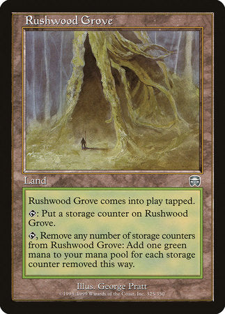 Rushwood Grove [Mercadian Masques] | Dumpster Cat Games