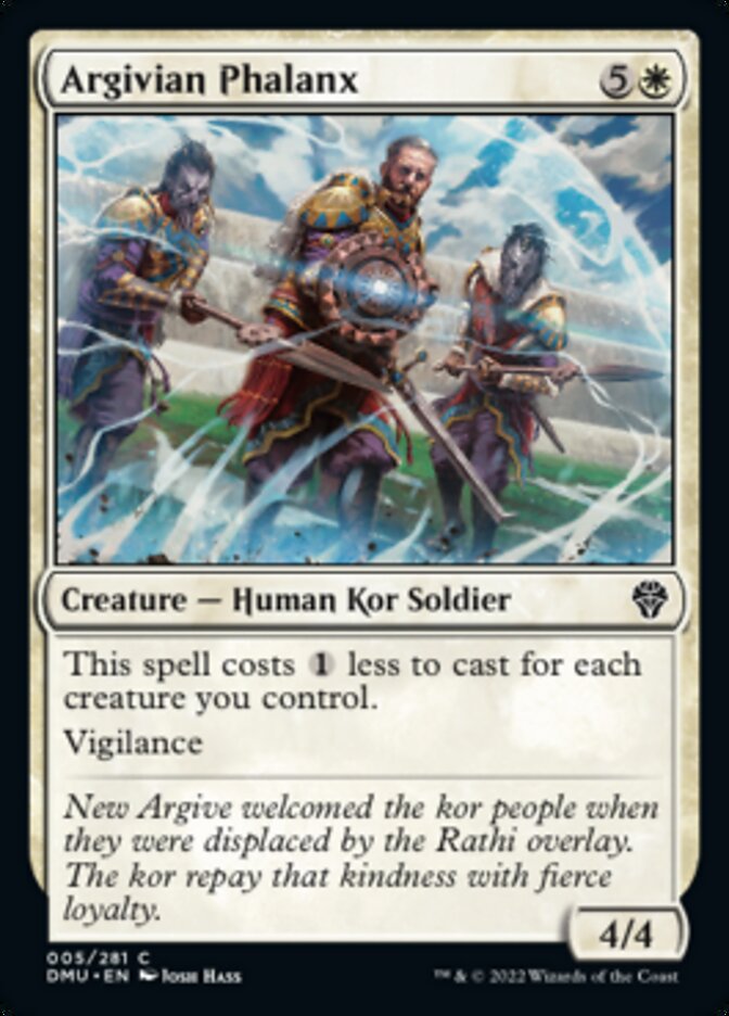 Argivian Phalanx [Dominaria United] | Dumpster Cat Games