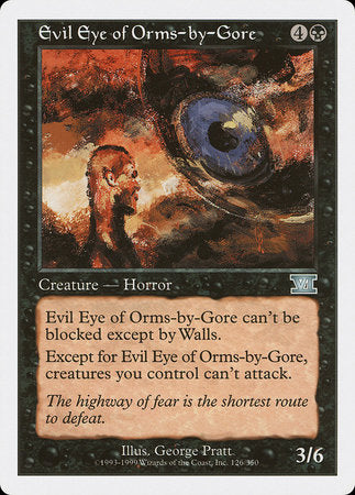 Evil Eye of Orms-by-Gore [Classic Sixth Edition] | Dumpster Cat Games