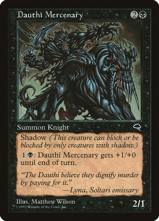 Dauthi Mercenary [Tempest] | Dumpster Cat Games