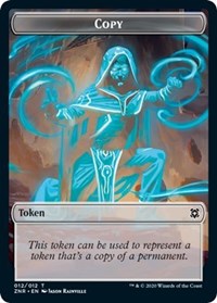 Copy // Kor Warrior Double-sided Token [Zendikar Rising Tokens] | Dumpster Cat Games