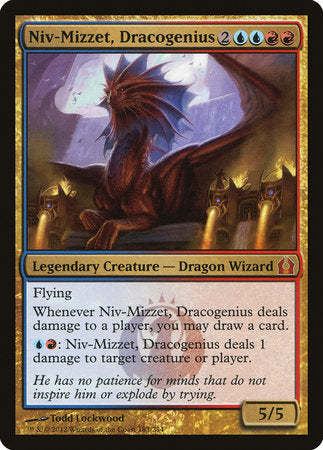 Niv-Mizzet, Dracogenius [Return to Ravnica] | Dumpster Cat Games