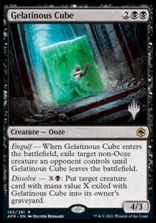 Gelatinous Cube (Promo Pack) [Dungeons & Dragons: Adventures in the Forgotten Realms Promos] | Dumpster Cat Games