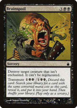 Brainspoil [Ravnica: City of Guilds] | Dumpster Cat Games