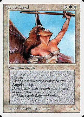 Serra Angel [Summer Magic / Edgar] | Dumpster Cat Games