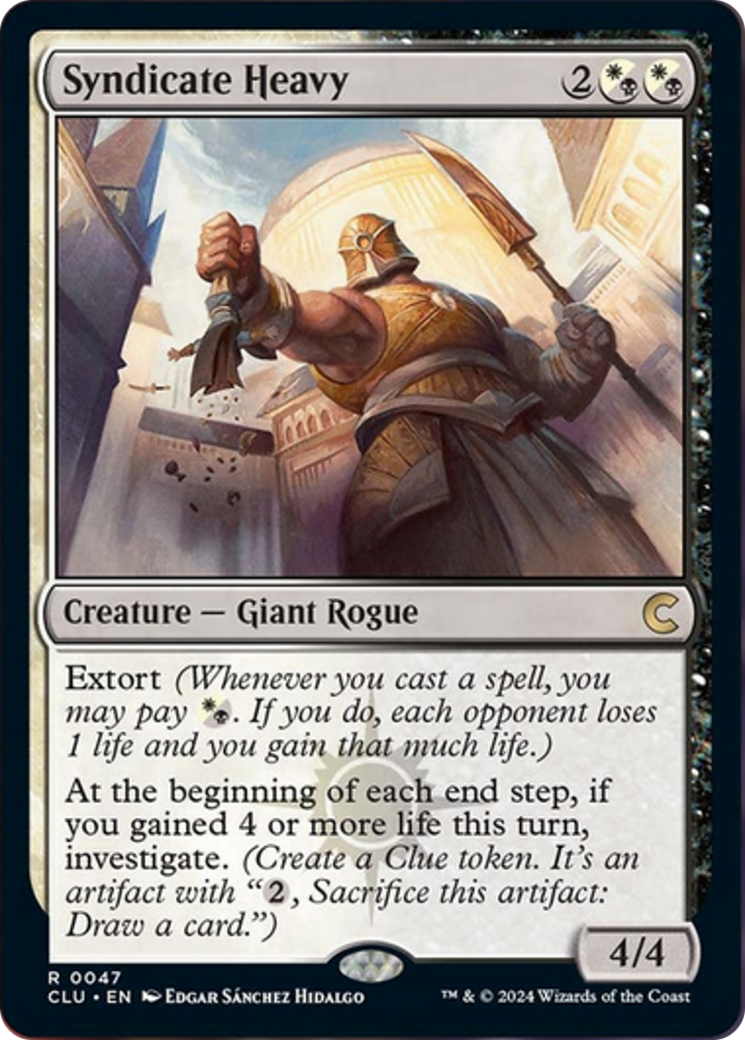 Syndicate Heavy [Ravnica: Clue Edition] | Dumpster Cat Games
