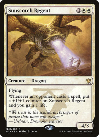 Sunscorch Regent [Dragons of Tarkir] | Dumpster Cat Games