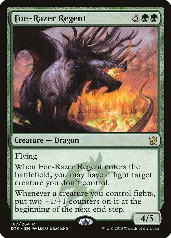 Foe-Razer Regent [Dragons of Tarkir] | Dumpster Cat Games