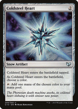 Coldsteel Heart [Commander 2015] | Dumpster Cat Games