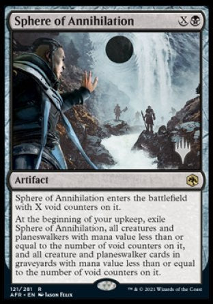 Sphere of Annihilation (Promo Pack) [Dungeons & Dragons: Adventures in the Forgotten Realms Promos] | Dumpster Cat Games