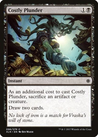 Costly Plunder [Ixalan] | Dumpster Cat Games