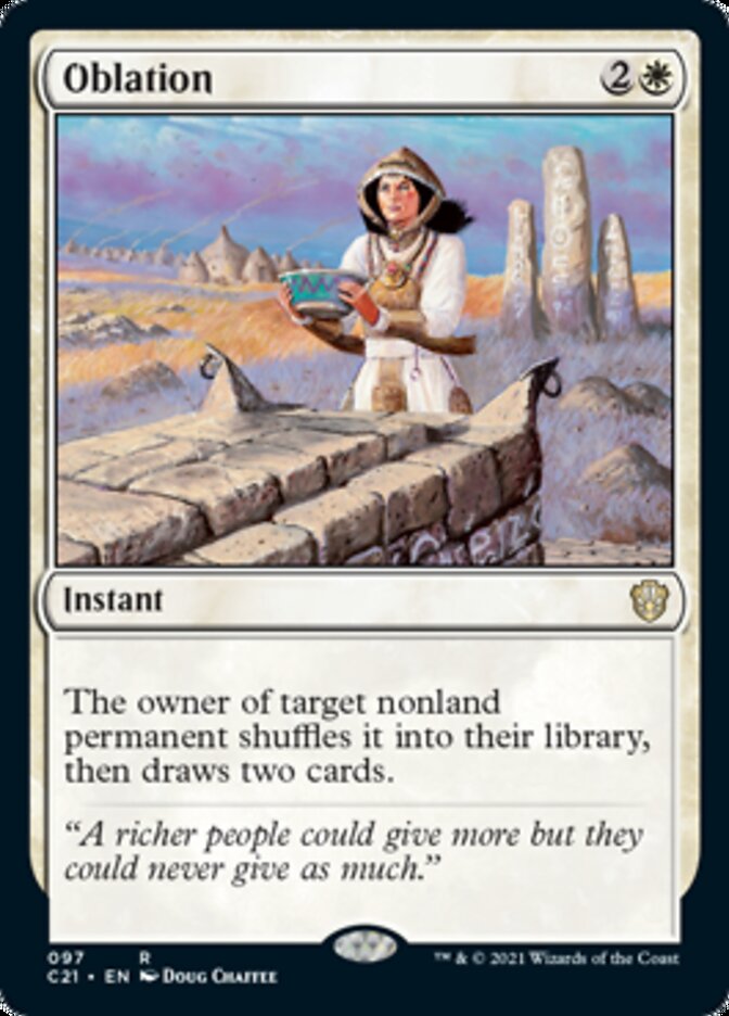 Oblation [Commander 2021] | Dumpster Cat Games