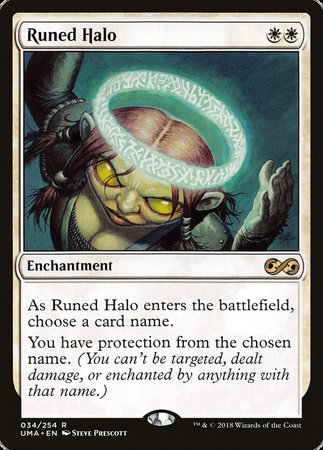 Runed Halo [Ultimate Masters] | Dumpster Cat Games