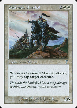 Seasoned Marshal [Seventh Edition] | Dumpster Cat Games