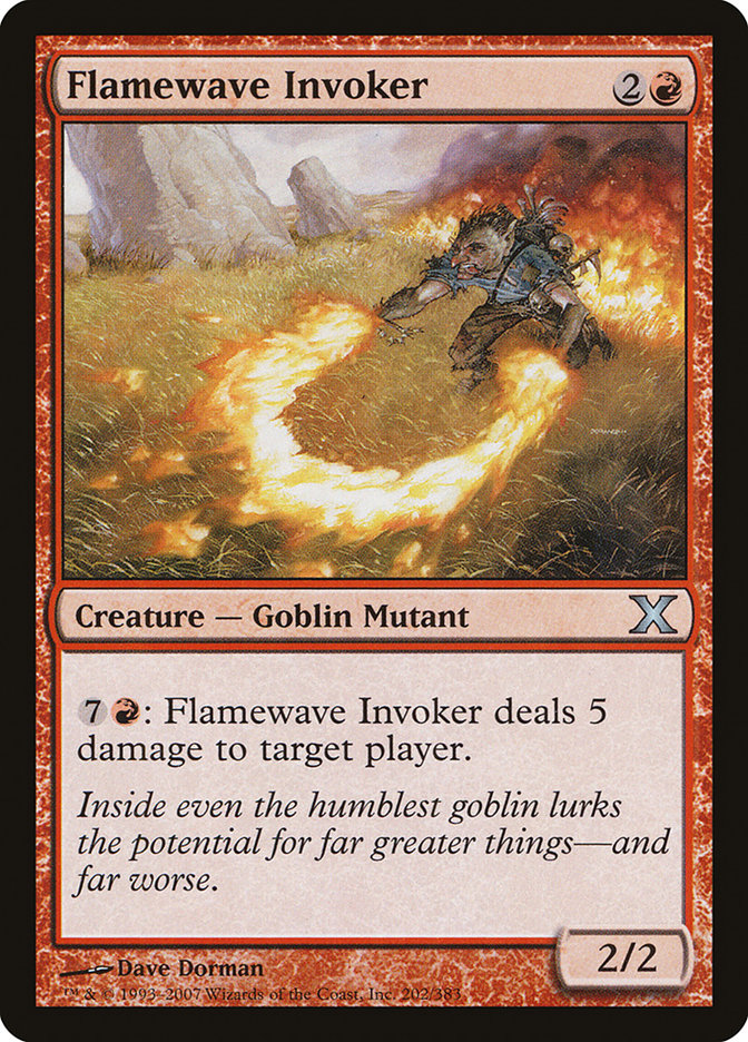 Flamewave Invoker [Tenth Edition] | Dumpster Cat Games