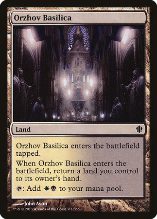 Orzhov Basilica [Commander 2013] | Dumpster Cat Games