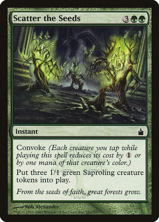 Scatter the Seeds [Ravnica: City of Guilds] | Dumpster Cat Games