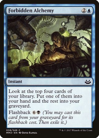 Forbidden Alchemy [Modern Masters 2017] | Dumpster Cat Games