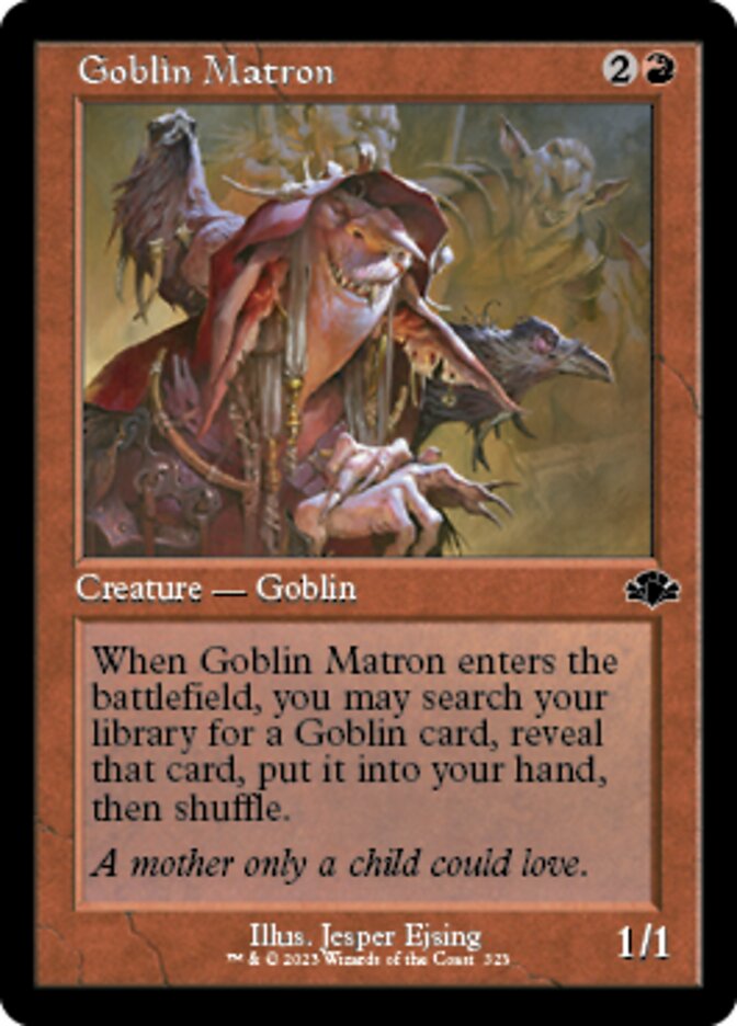 Goblin Matron (Retro) [Dominaria Remastered] | Dumpster Cat Games