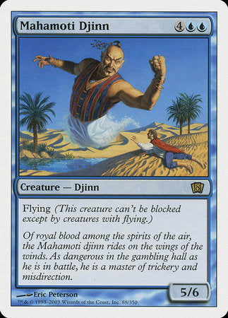 Mahamoti Djinn [Eighth Edition] | Dumpster Cat Games
