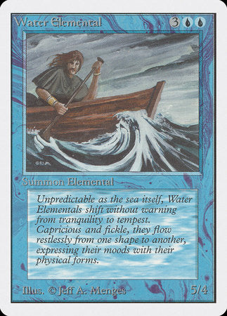 Water Elemental [Unlimited Edition] | Dumpster Cat Games